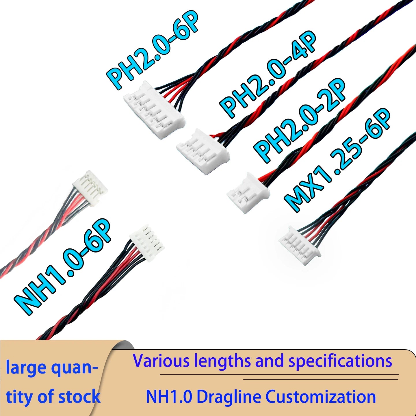 PH2.0 Dragon Line LED Backlight Strip Boost Board LCD Constant Current MX1.25 NH1.0 - Electronic Component