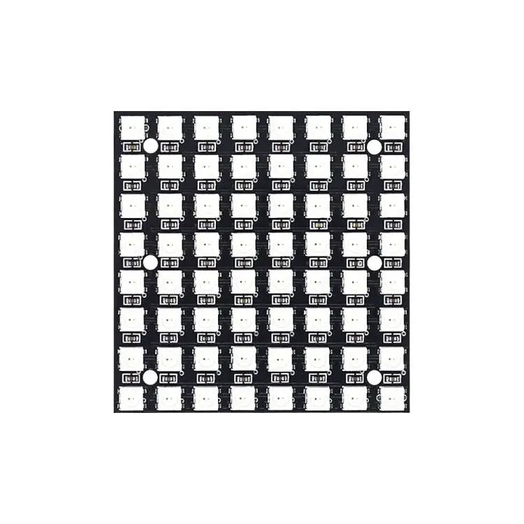 WS2812 LED 5050 RGB 8x8 64 Bit LED Matrix Module
