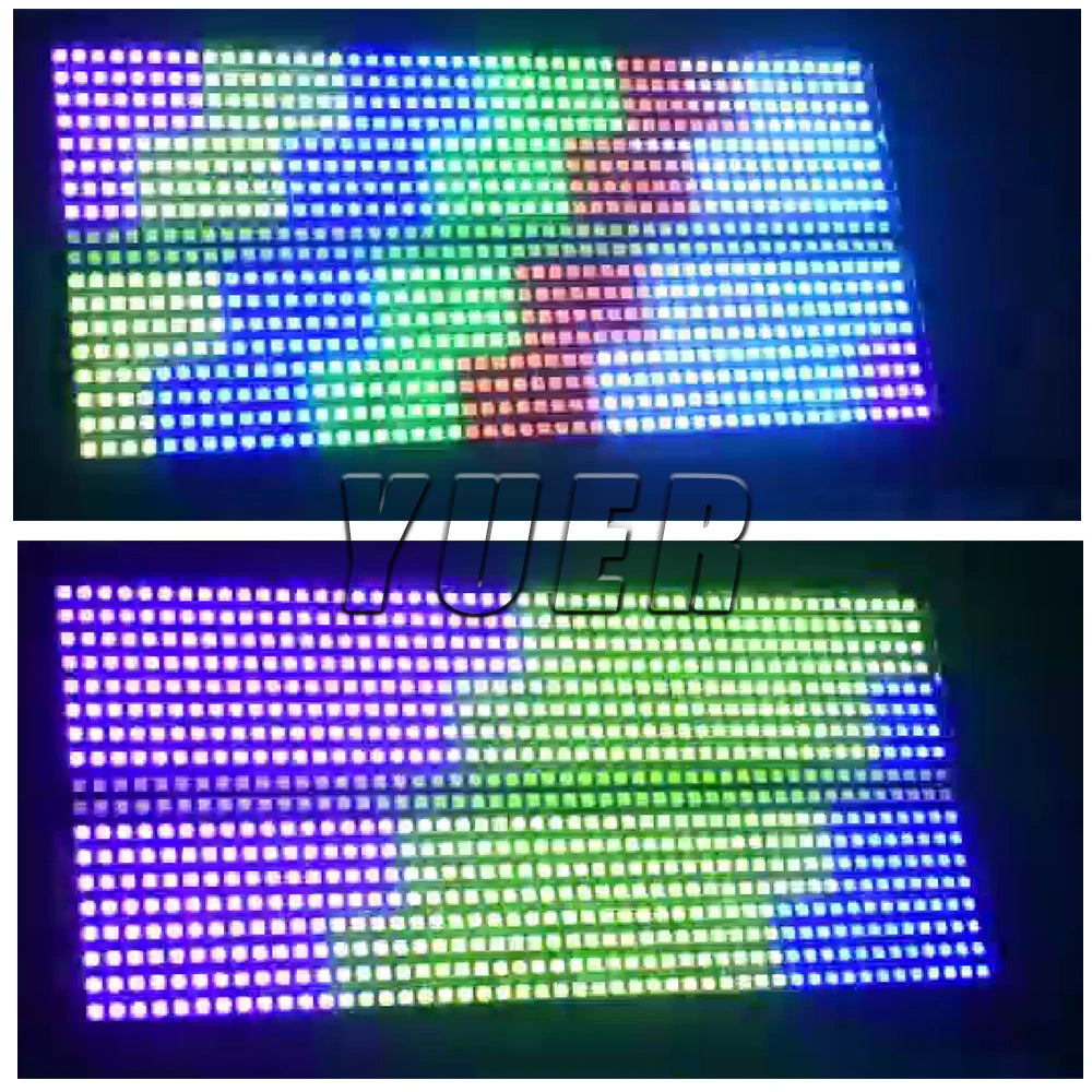 16PCS/Lot 200W LED RGBW 4in1 48+8 Segements Strobe Light White 8000K DMX Super Bright Dj Wash Bar Strobe Stage Lighting Effects