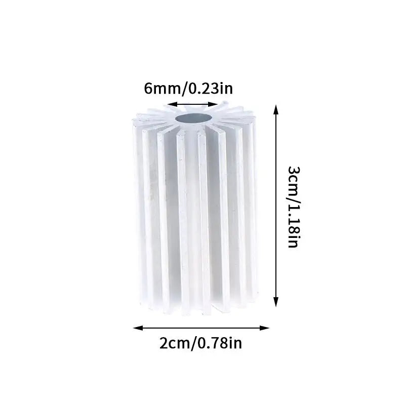 20mm 27.5mm 32mm 40mm 1W 3W Radiator High-power Aluminum Led Radiator Led Light Heatsink