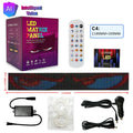 LED Matrix Panel AI Voice Function Devil's Eye Flexible Screen App Control DIY Programmable Lighting for Car Decor Accessories