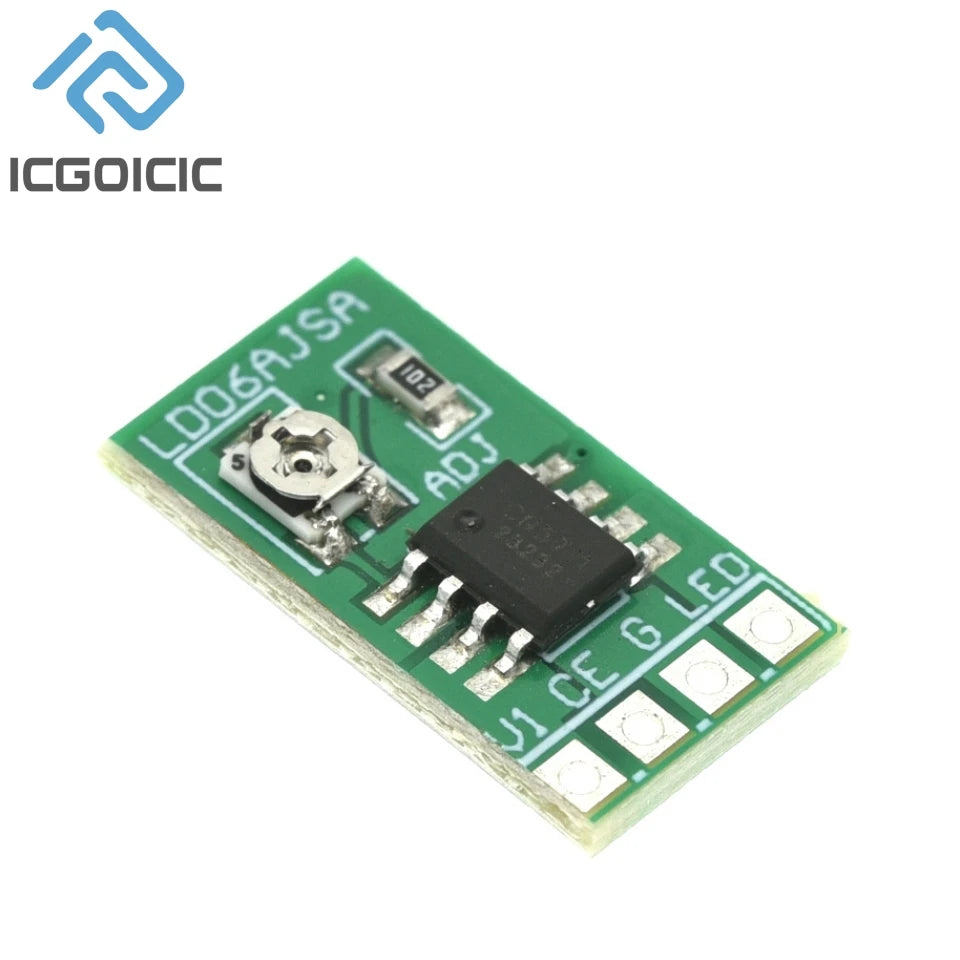 DC 3.3V 3.7V 5V LED Driver 30-1500MA Constant Current Adjustable Module PWM Control Board For USB LED Flashlight 18650 Li-ion