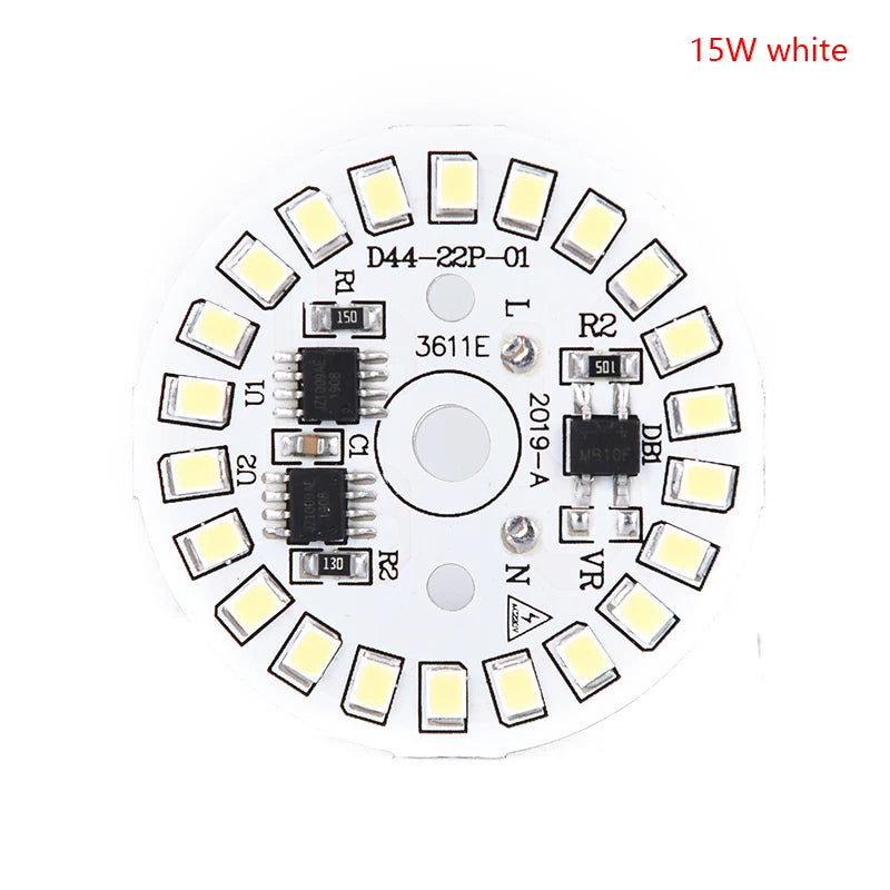 LED Bulb Patch Lamp SMD Plate Circular Module Light Source Plate For Bulb Light