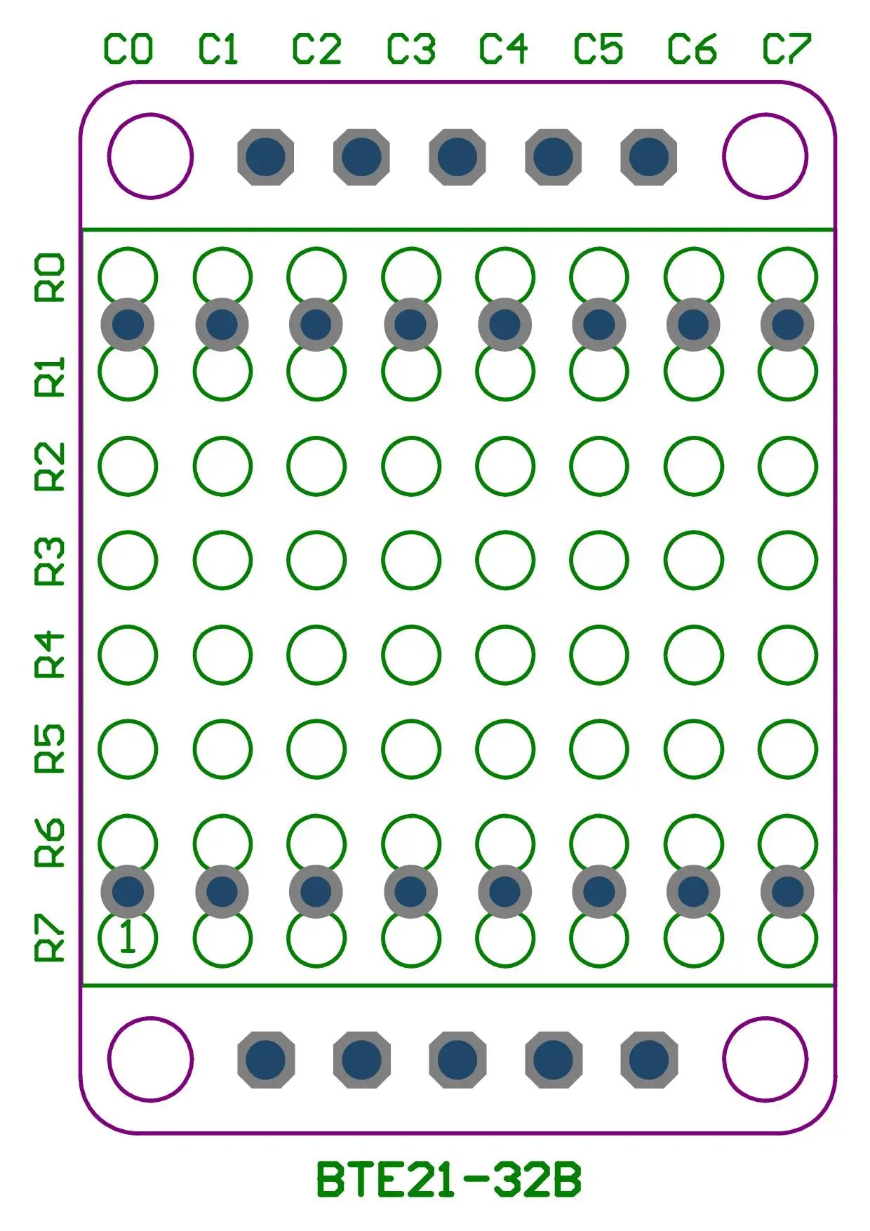 8*8 8*16 8*32 0.7Inch MAX7219 Red/Blue/Green/White Dot Led Matrix MCU Display Control Module 5V Interface Output Input