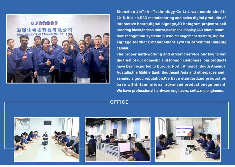 High Resolution 1080p Indoor Wall Mounted LED Fan 3D 3D Holographic Display Projector For Advertising ODM Supply