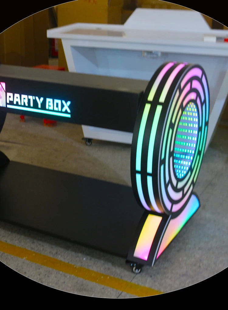 LED DJ Table Rechargeable Luminous Bar Equipment Display Desk Party Nightclub Console Mixing Desk Bar Decor