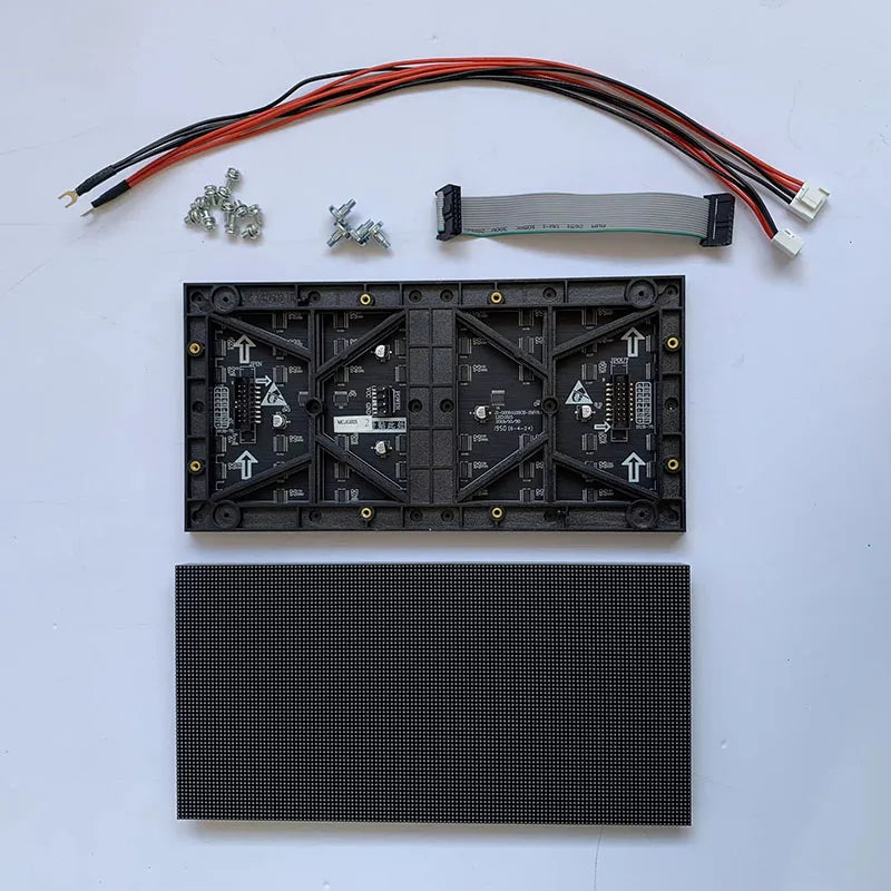LED Matrix HUB75 1/16S 1/32S SMD2121 SMD2020 Indoor P4 256x128mm 64x32 32x64 led module