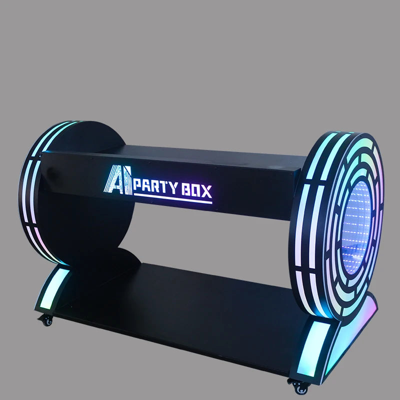 LED DJ Table Rechargeable Luminous Bar Equipment Display Desk Party Nightclub Console Mixing Desk Bar Decor
