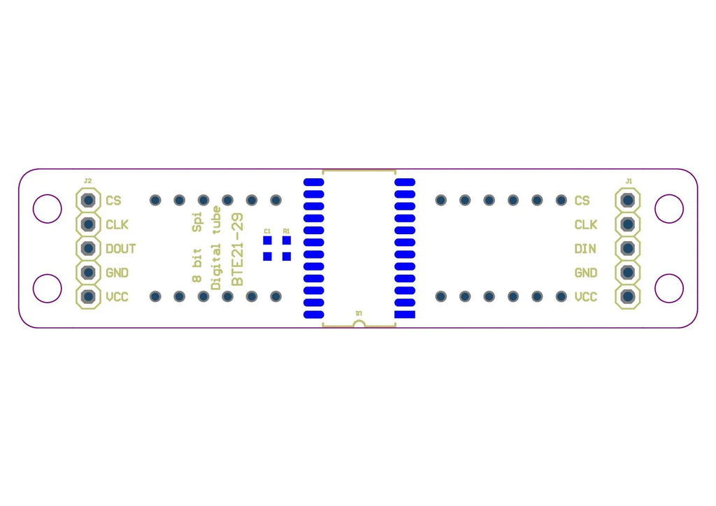 MAX7219 0.36 Inch 8 Bits Digital LED Display 7 Segment Module 5 Color Available for Arduino STM32 STC AVR