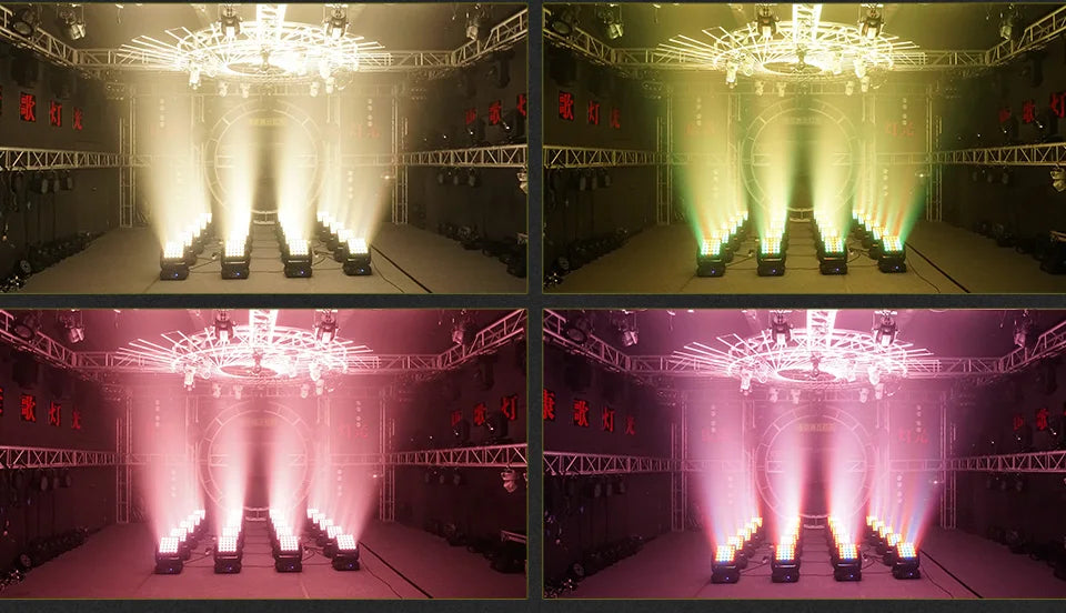 RGBW 4in1 Led Matrix Beam Moving Head Light 12w*25pcs RBG Moving Head Led Moving Head Wash Beam For Stage DJ Party Lights