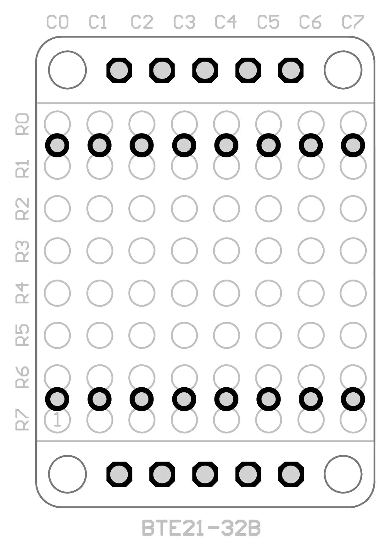 8*8 8*16 8*32 0.7Inch MAX7219 Red/Blue/Green/White Dot Led Matrix MCU Display Control Module 5V Interface Output Input