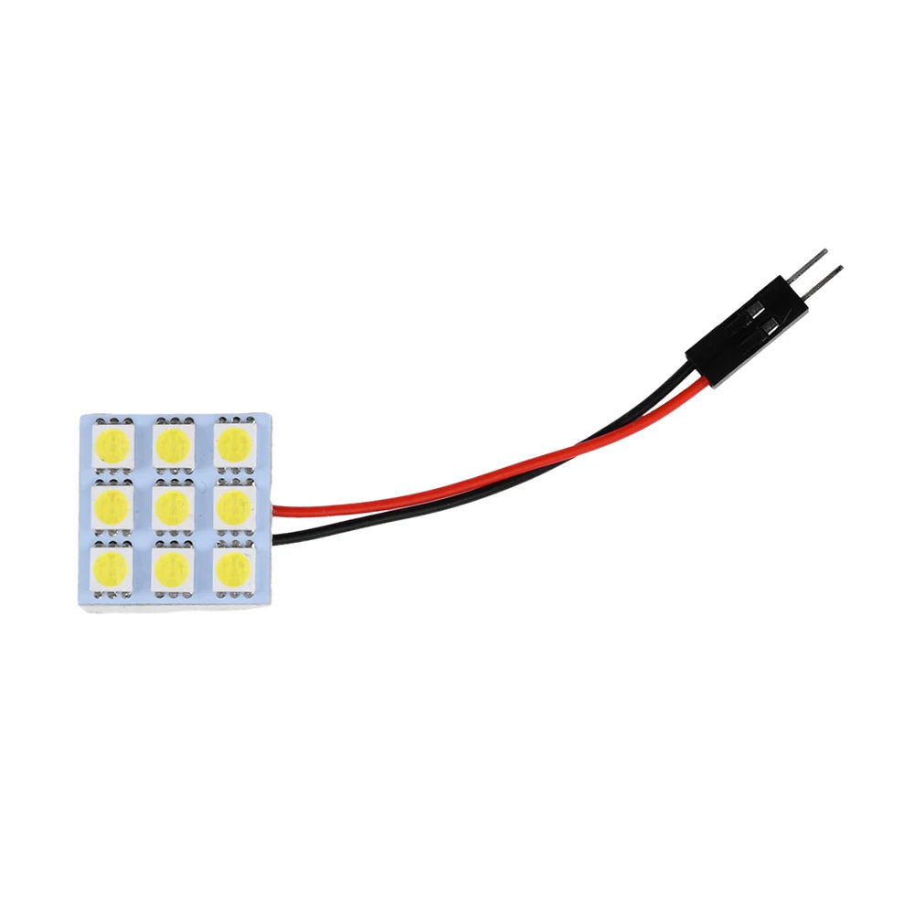 DC12V 5050 LED Reading Bulb LED Panel Dome Light for Car Interior Light Trunk Light Reading Light Side Door Light Step Light