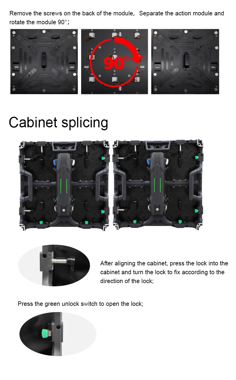 Mechanical Matrix Led Wall Interactive RGB Screen Scalelike Led Display Stage Light for Show/ Art Exhibition