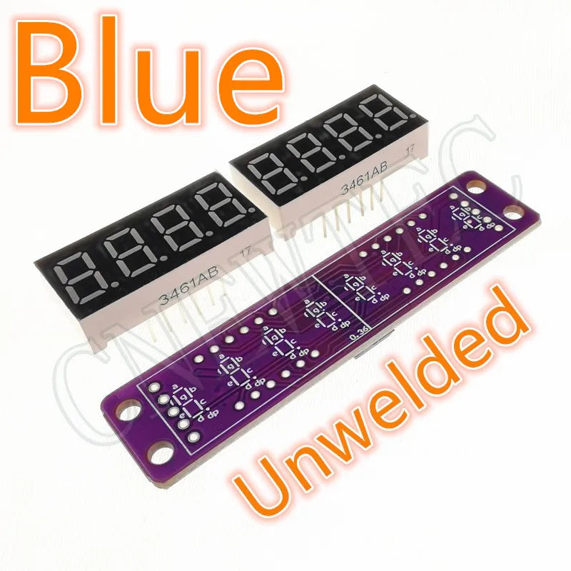 MAX7219 0.36 Inch 8 Bits Digital LED Display 7 Segment Module 5 Color Available for Arduino STM32 STC AVR