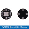 5050 RGB LED Ring 5V 1 3 4 7 8 9 12 16 24Bit 32Bit 64 Bits WS2812 Lamp Light + Integrated Drivers For Arduino Diy  Drivers kit