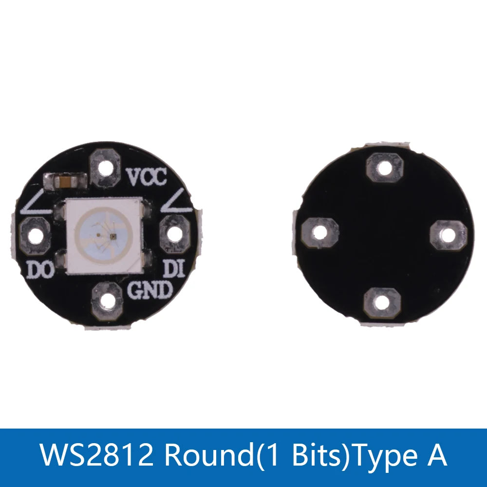 5050 RGB LED Ring 5V 1 3 4 7 8 9 12 16 24Bit 32Bit 64 Bits WS2812 Lamp Light + Integrated Drivers For Arduino Diy  Drivers kit
