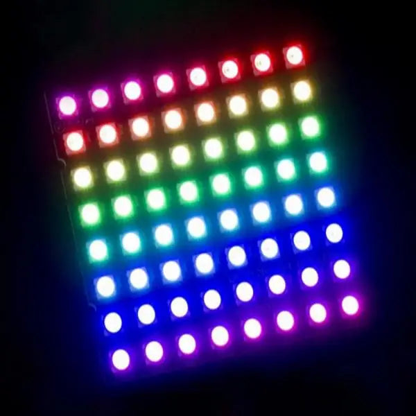 WS2812 LED 5050 RGB 8x8 4 16 25 64 LED Matrix for