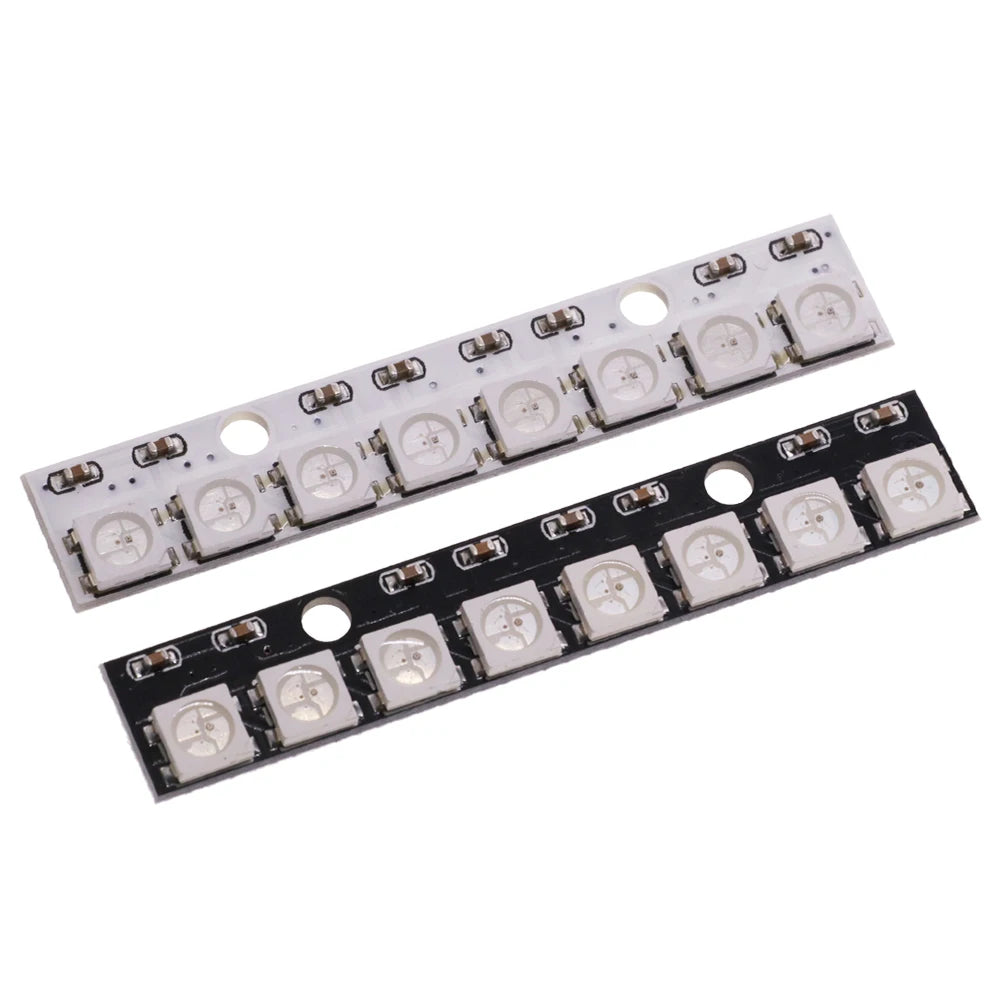 5050 RGB LED Ring 5V 1 3 4 7 8 9 12 16 24Bit 32Bit 64 Bits WS2812 Lamp Light + Integrated Drivers For Arduino Diy  Drivers kit