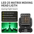 RGBW 4in1 Led Matrix Beam Moving Head Light 12w*25pcs RBG Moving Head Led Moving Head Wash Beam For Stage DJ Party Lights