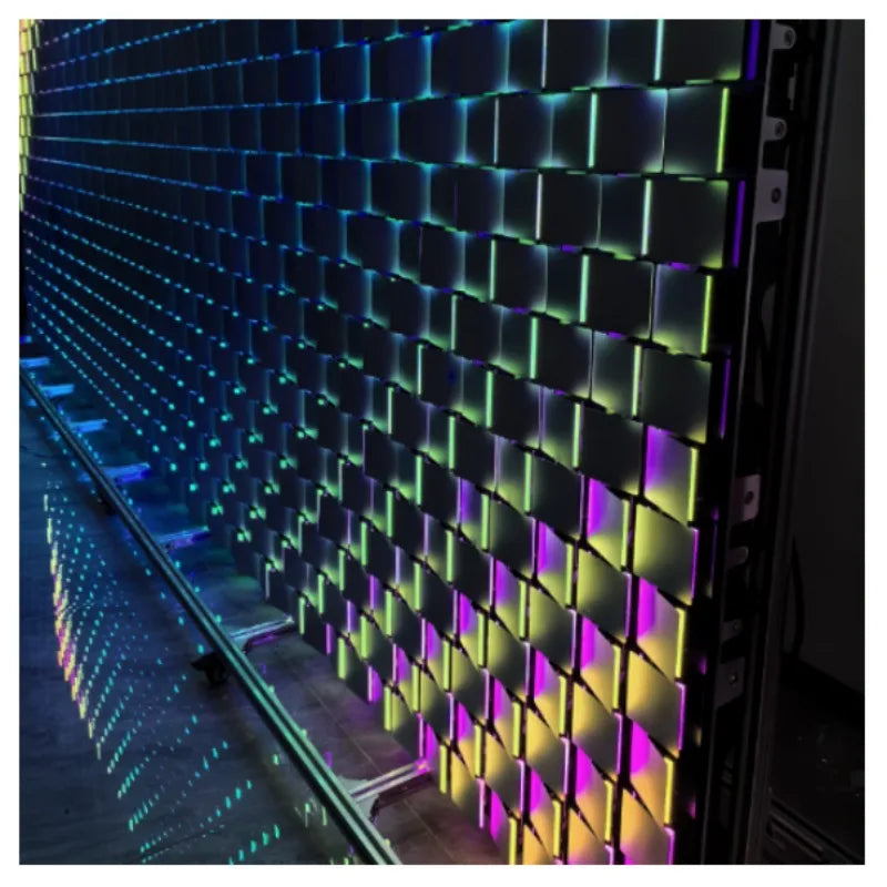 Mechanical Matrix Led Wall Interactive RGB Screen Scalelike Led Display Stage Light for Show/ Art Exhibition
