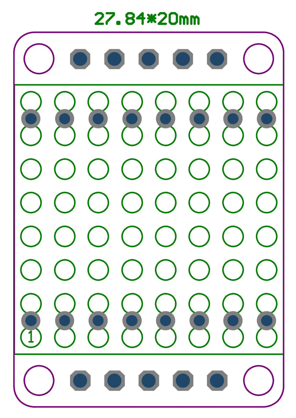 8*8 8*16 8*32 0.7Inch MAX7219 Red/Blue/Green/White Dot Led Matrix MCU Display Control Module 5V Interface Output Input