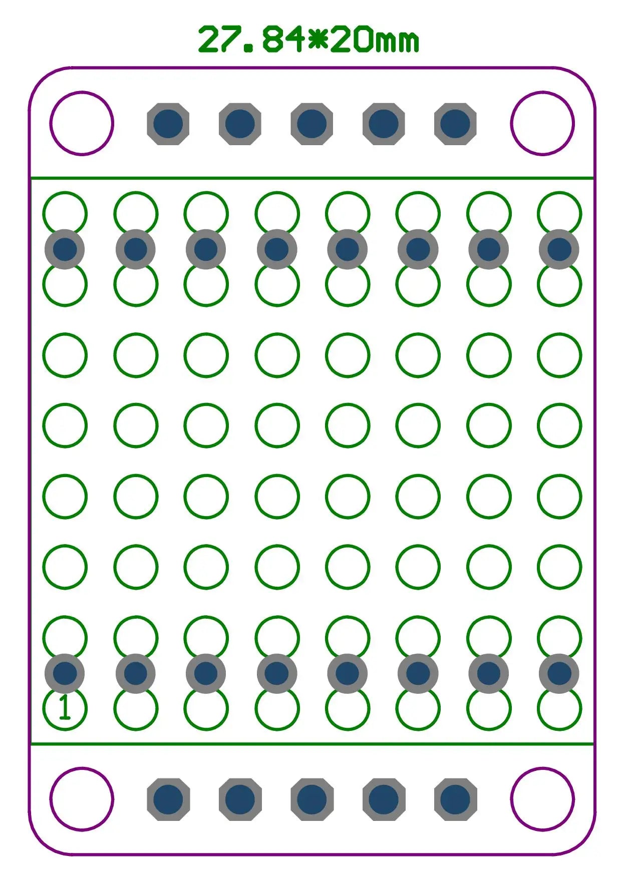 8*8 8*16 8*32 0.7Inch MAX7219 Red/Blue/Green/White Dot Led Matrix MCU Display Control Module 5V Interface Output Input