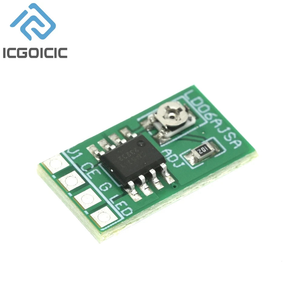 DC 3.3V 3.7V 5V LED Driver 30-1500MA Constant Current Adjustable Module PWM Control Board For USB LED Flashlight 18650 Li-ion