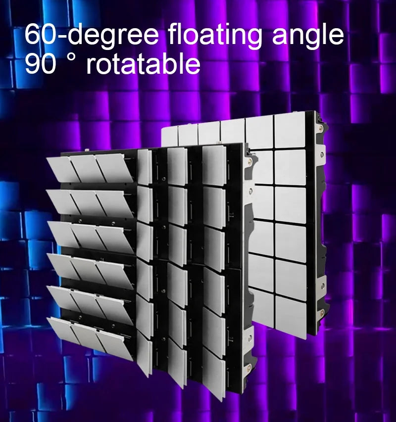 Mechanical Matrix Led Wall Interactive RGB Screen Scalelike Led Display Stage Light for Show/ Art Exhibition