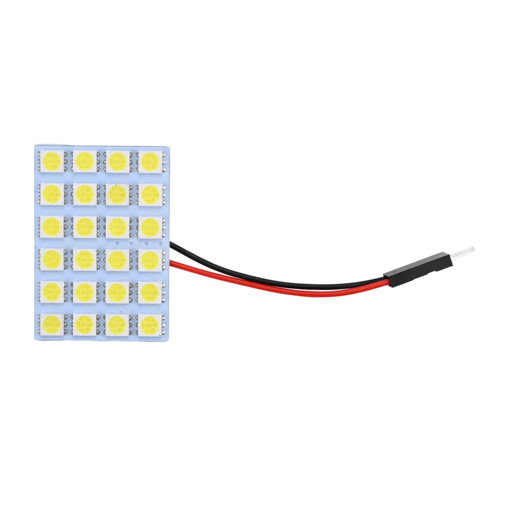 DC12V 5050 LED Reading Bulb LED Panel Dome Light for Car Interior Light Trunk Light Reading Light Side Door Light Step Light
