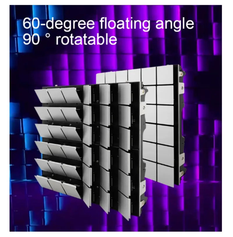 Mechanical Matrix Led Wall Interactive RGB Screen Scalelike Led Display Stage Light for Show/ Art Exhibition