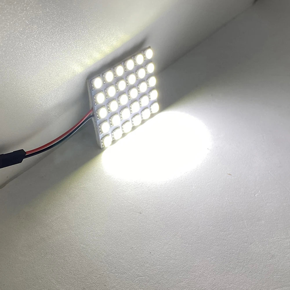 DC12V 5050 LED Reading Bulb LED Panel Dome Light for Car Interior Light Trunk Light Reading Light Side Door Light Step Light