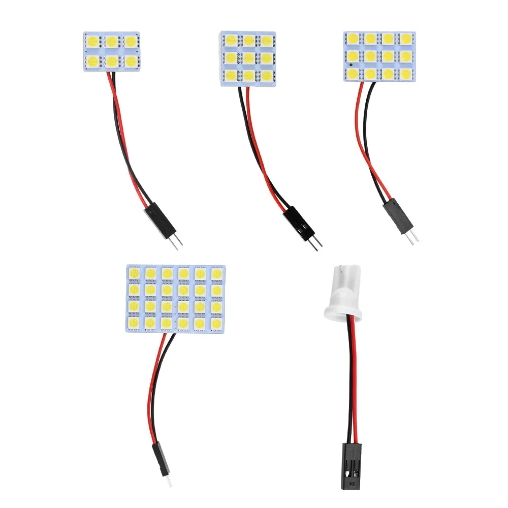 DC12V 5050 LED Reading Bulb LED Panel Dome Light for Car Interior Light Trunk Light Reading Light Side Door Light Step Light