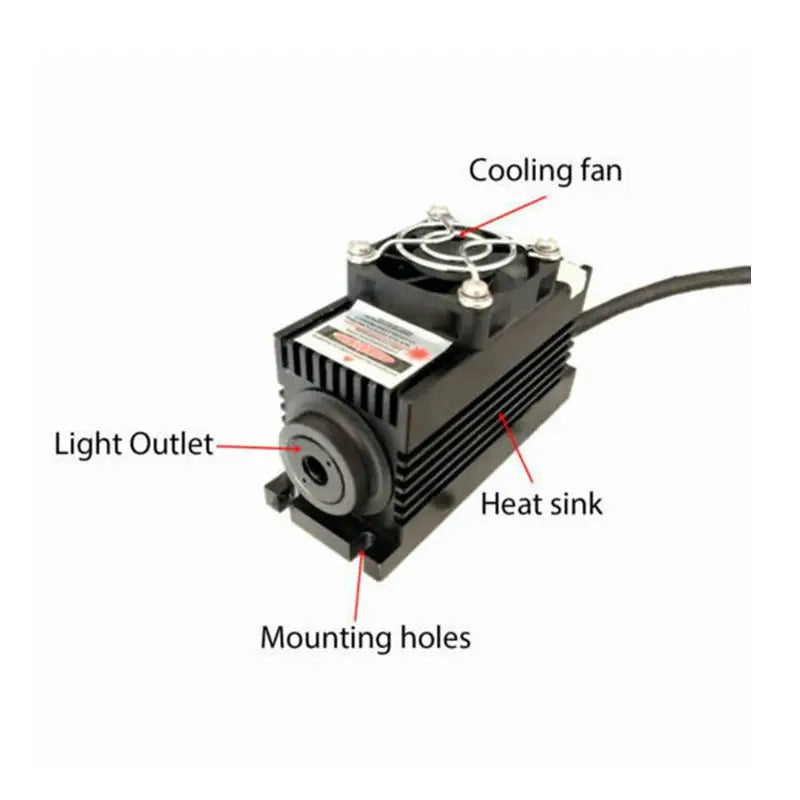 473nm 20mw 50mw 80mw 100mw 150mw Blue Laser Module + TTL/Analog + TEC + Power Supply