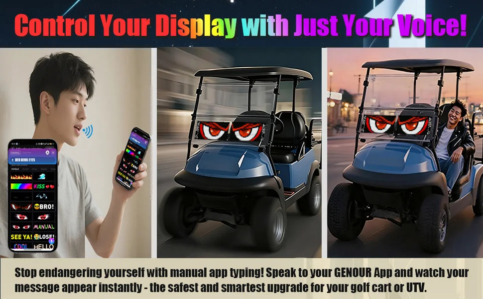 LED Matrix Pixel Panel Light Bluetooth App 12V 24V Control Scrolling Advertising LED Car Sign Animation Programmable For Car Sho