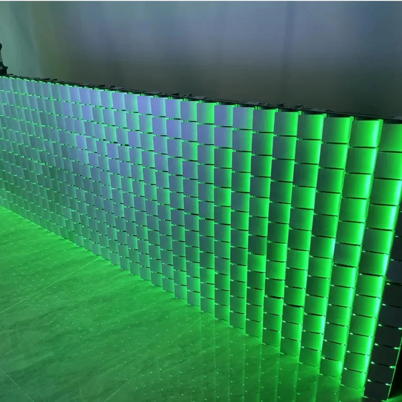 Mechanical Matrix Led Wall Interactive RGB Screen Scalelike Led Display Stage Light for Show/ Art Exhibition