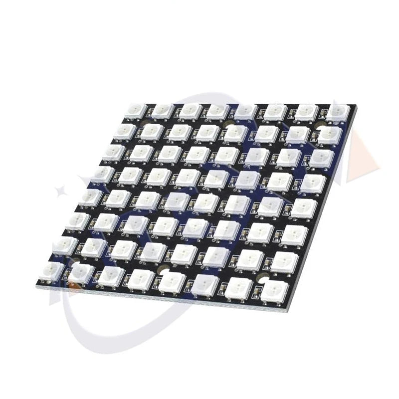 WS2812 LED 5050 RGB 8x8 64 Bit LED Matrix Module