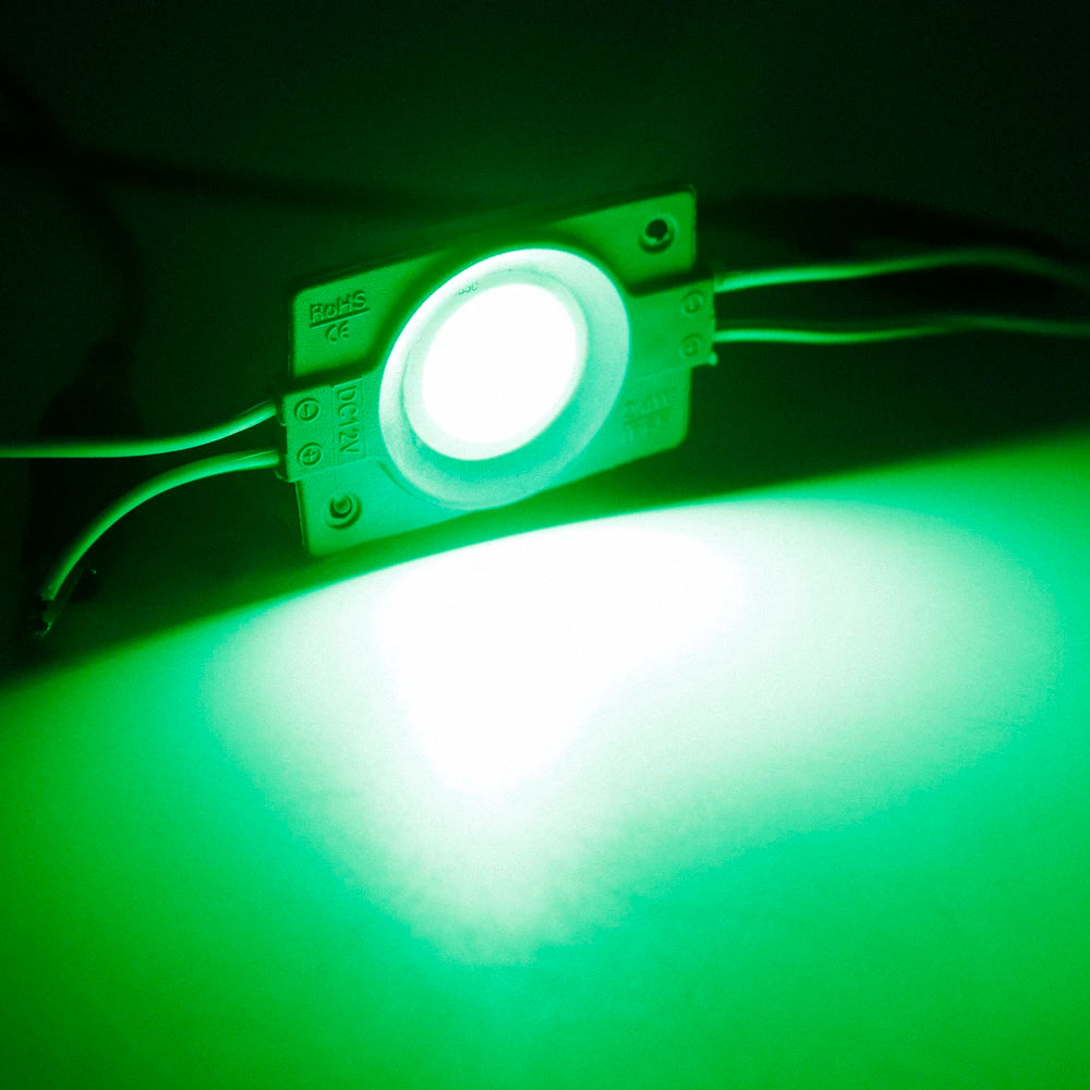 1pcs 12V COB LED Module Waterproof IP65 Shop Banner Advertisement Design Sign Backlight in White Red Green Blue Yellow