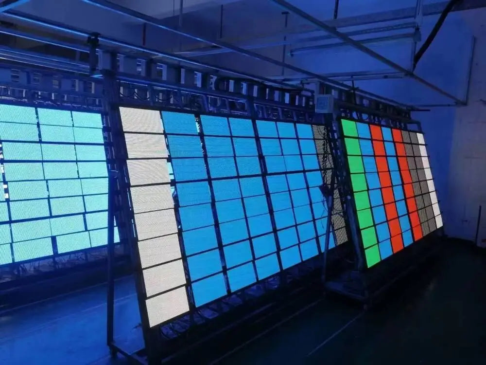 P4 LED Outdoor Matrix Module 256x128mm High Brightness Waterproof 64x32 Pixels 8S Full Color Panel HUB75 Programmable Display
