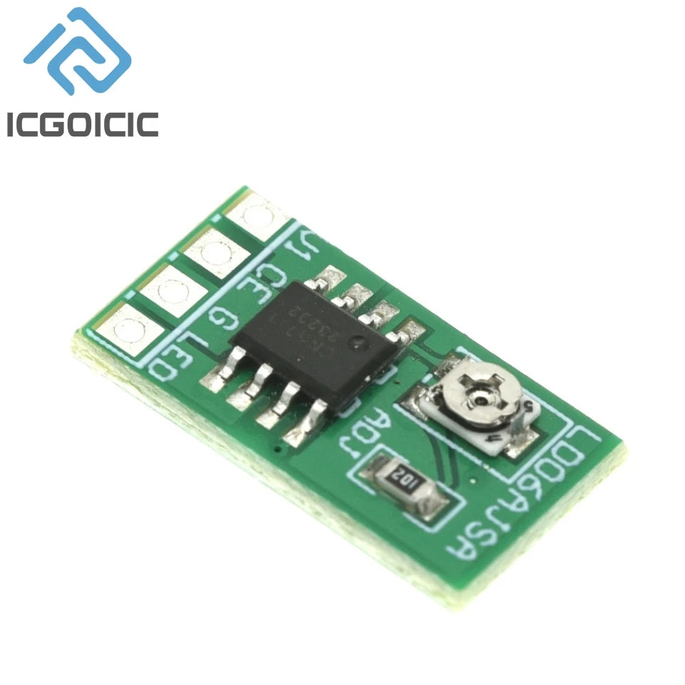 DC 3.3V 3.7V 5V LED Driver 30-1500MA Constant Current Adjustable Module PWM Control Board For USB LED Flashlight 18650 Li-ion