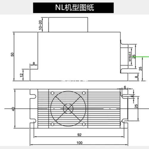 473nm 20mw 50mw 80mw 100mw 150mw Blue Laser Module + TTL/Analog + TEC + Power Supply