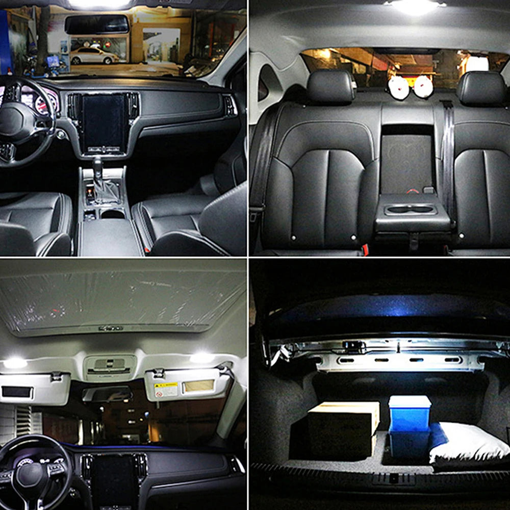 DC12V 5050 LED Reading Bulb LED Panel Dome Light for Car Interior Light Trunk Light Reading Light Side Door Light Step Light
