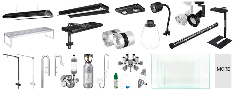 Black Led Aquarium Light For Freshwater Aquarium APP Control ADA Style RGB Solar Led Aquarium Light